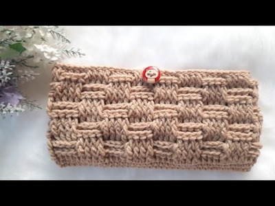 Ep.260 Tutorial crochet phone bag pattern easy