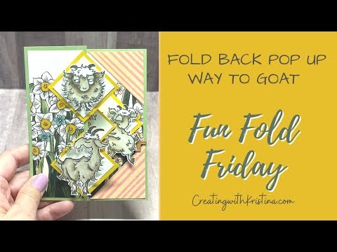 Fold Back Pop Up Way to Goat Tutorial