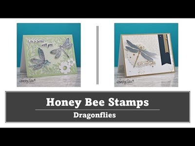Honey Bee Stamps | Dragonfly stamps and dies