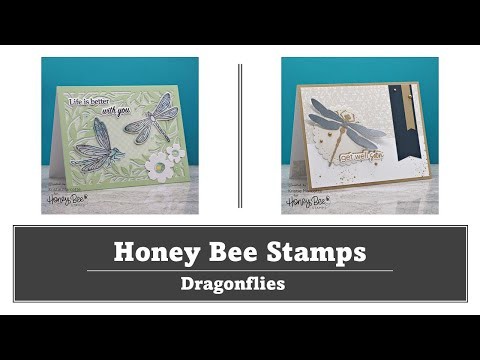 Honey Bee Stamps | Dragonfly stamps and dies