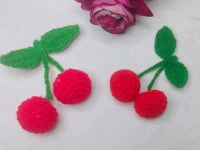How  To Crochet Amigurumi Cherry Fruit