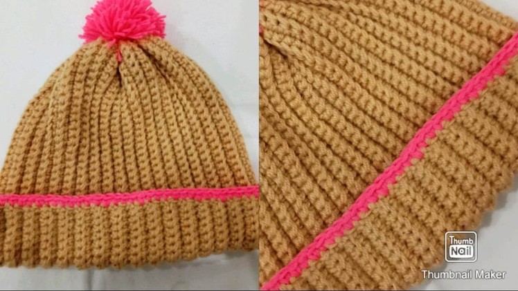 How To Crochet Baby Cap Episode 2 | Crochet Tutorial For Making Hat |  Tips For Yarn Design