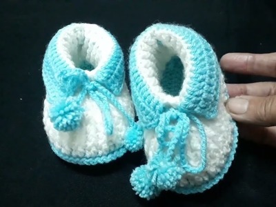 How to crochet cute baby  sneakers