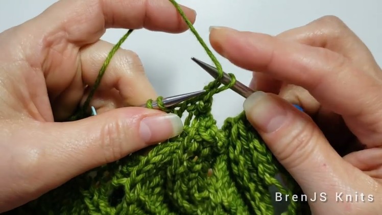 How to knit the Yarn Over Bind-Off