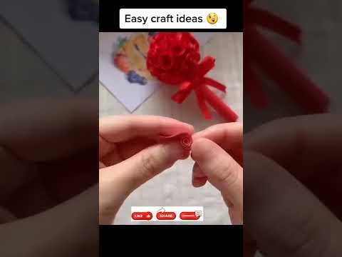 HOW TO MAKE PAPER ROSE BUNCH  || EASY PAPER CRAFT #SHORTS