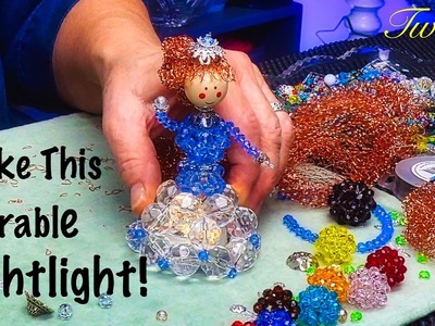 How to Make this Extremely Cute Beaded 'Hello Dolly', Bead Tutorial