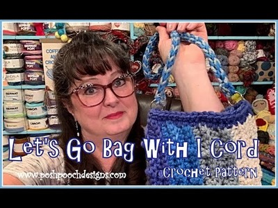 Let's Go Bag Crochet Pattern -  Friday Fun With Sara #crochet #crochetvideo
