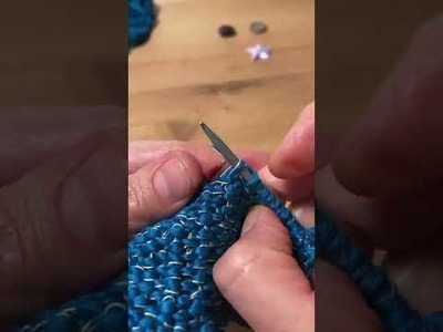 Linen stitch 2.2 - wrong side rows