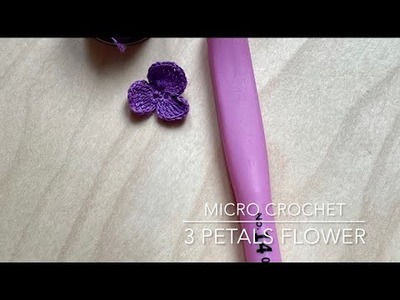 Micro crochet tutorial with bigger yarn and hook