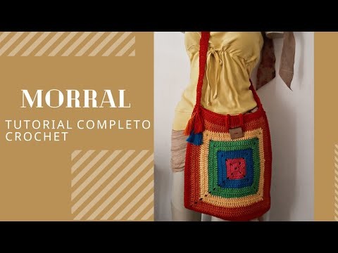 Morral a Crochet Tutorial Completo