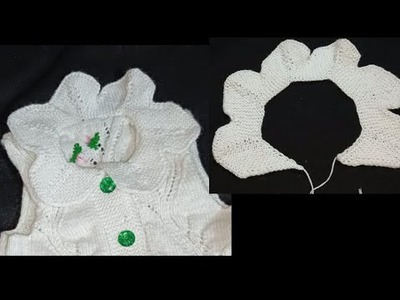 New collar knitting design