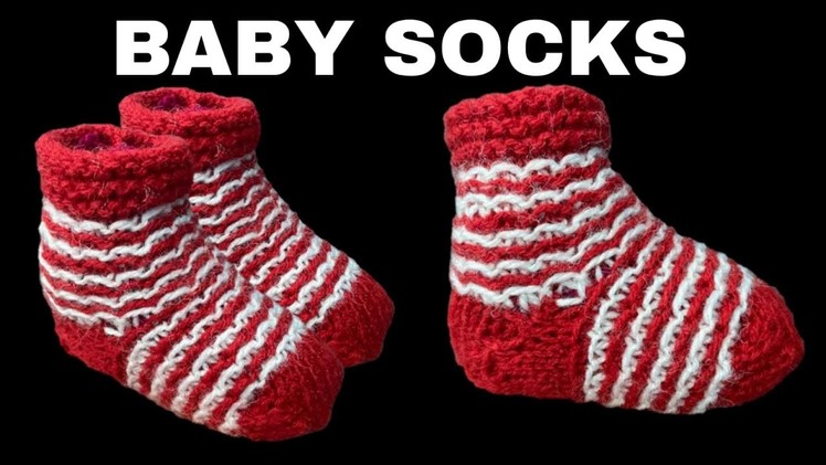 New Knitting Pattern For Baby Socks.Shoes.Slippers.Jutti.Booties #  220