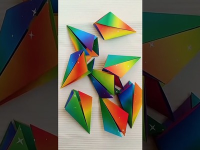 Origami Paper Craft. Paper Crafts For School. Paper Craft.Origami Channel#short