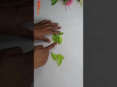Paper Leaf | Paper Leaves Making  #youtubeshorts #viralvideo #myfirstshortvideo