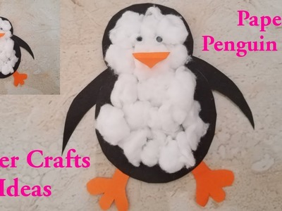 Paper Penguin Bird|Amazing Craft Ideas with paper|simple crafts for kids Paper Bird |5 Minute crafts