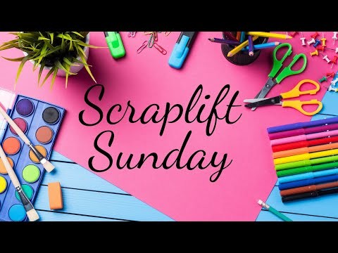 Scraplift Sunday | 12x12 Scrapbook Layout | February Stash Kit