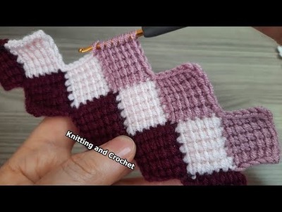 SUPER Easy Beautiful Crochet Pattern * Knitting tutorial video Model Tığ işi örgü modeli 2022