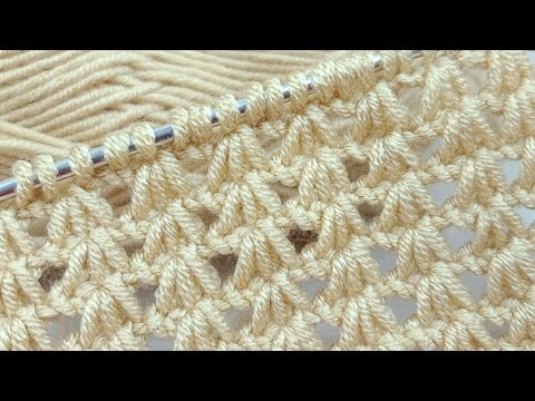 Super Easy Tunisian Crochet Knitting patterns