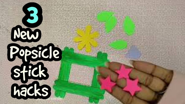 Top 3 DIY Popsicle Stick Craft Compilation | Craft Ideas | Home Decor | Art