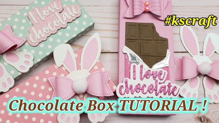 TUTORIAL! Chocolate Favor Box I Q&A I KSCRAFT