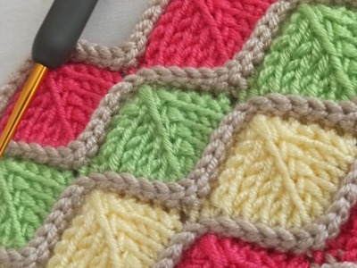 Water Wave Crochet Baby Blanket Pattern