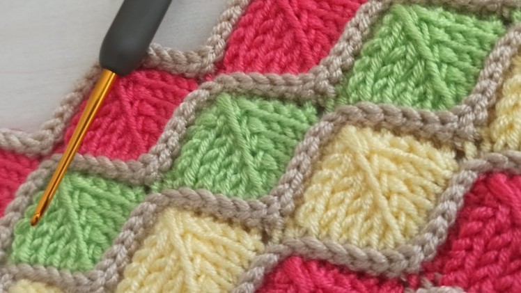 Water Wave Crochet Baby Blanket Pattern