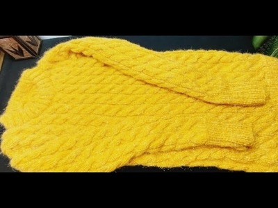 15 से 18 साल के लिए फुल स्वेटर बनाने का सबसे आसान तरीका | Full Measurement for Knitting sweater
