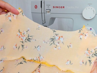 Cómo hacer una Blusa con Manga Larga (CONFECCIÓN) | How to make a Blouse with long sleeves (MAKING)