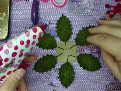 How to crochet Holly, candle holder (final episode)