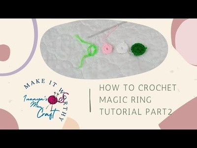 How to Crochet - Magic Ring or Magic Circle Tutorial