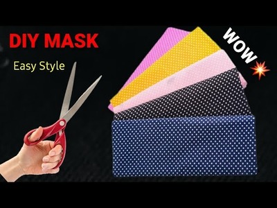 ????????????New Style????Secret Pattern Face Mask Tutorial | Diy Breathable Face Mask | Mascarilla Facil