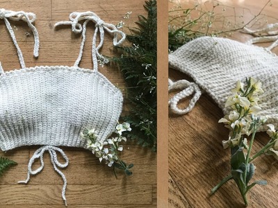 Simple Crochet Bralette Tutorial