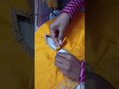 Sleeves design | Patti Sleeves design | sleeves design in Blouse. gown.kurti | #Shorts | #Youtube. 