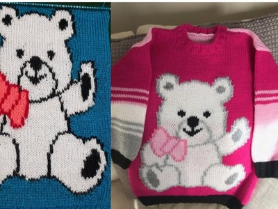 Teddy Design for sweater