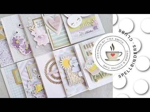 10 Cards - 1 Kit | Spellbinders | Card Kit of the Month | March 2022 | Have a Springy Day