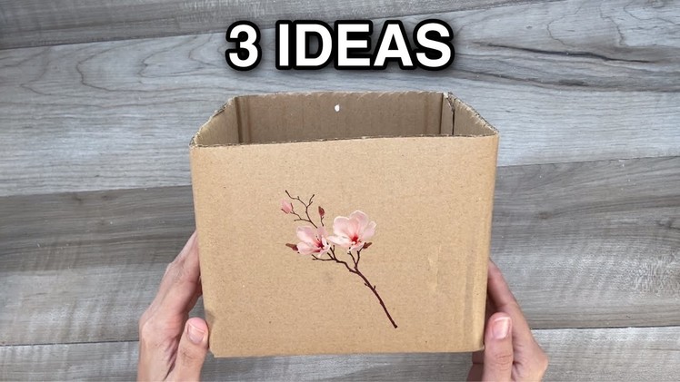 3 Manualidades Fáciles Para Vender o Regalar.Recycled Craft Ideas Cardboard.faça e venda