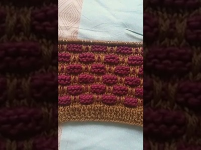 Beautiful pattern #winter #sweater #cardigan #cap#border