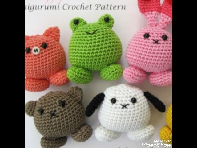 Crochet animals, animales de ganchillo, heklane zivotinje