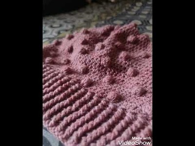 Crochet baby girl hat