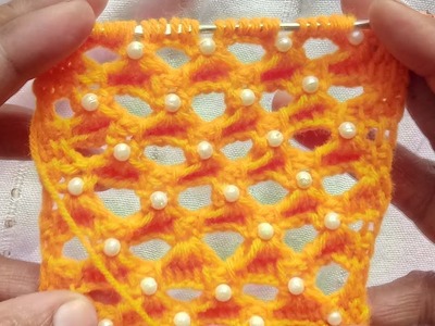 Crochet knitting super easy design pattern