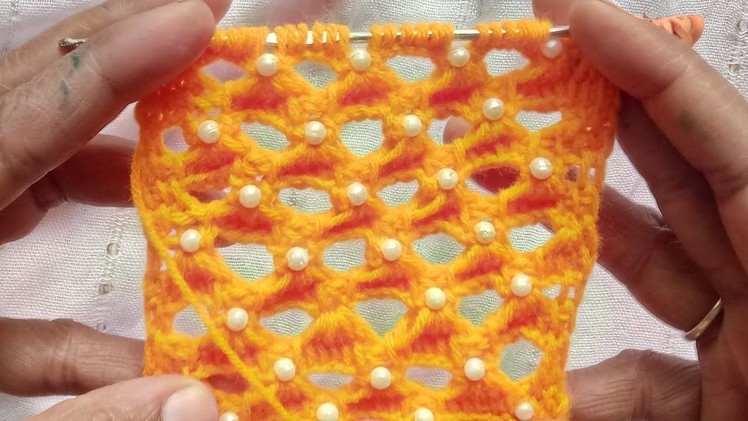 Crochet knitting super easy design pattern
