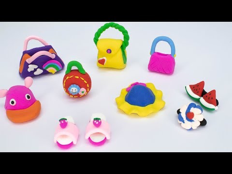 Cute Accessories For Girl | Polymer Clay Miniature Tutorial For Doll