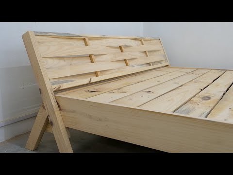 DIY - Amazing How To Build and Assemble A Bed With Large Dimensions For Your Family Member
