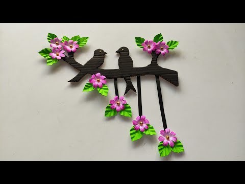 Diy bird craft ideas||paper craft home decoration||wall hanging ideas