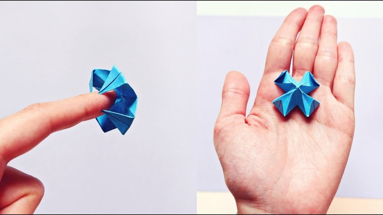 DIY Origami FINGER TRAP | How To Make a Paper Trap | Origami Paper Craft