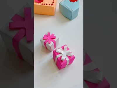 DIY Paper Gift Box #shorts
