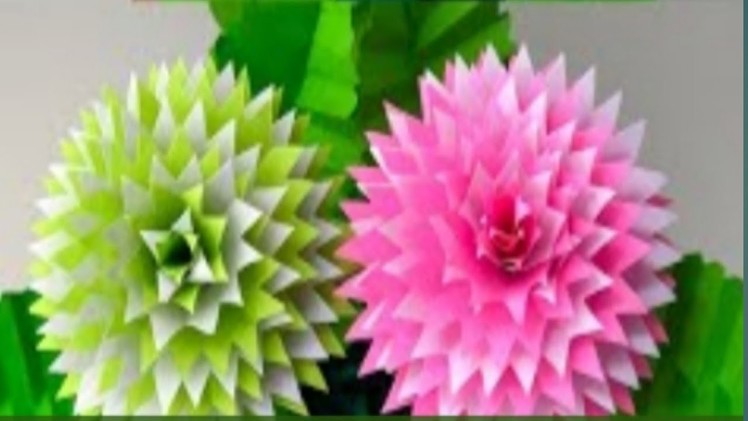 DIY Peper Flowers | Flower Making | Paper Craft | Home decor | Beutifull Paper Flowers | DIY Flower.