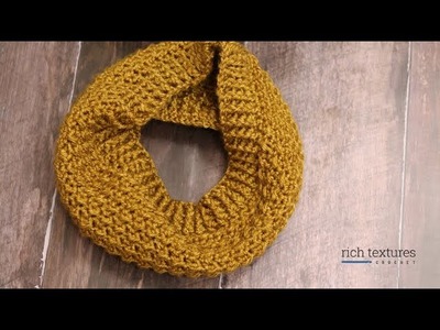 Golden Cowl Crochet Pattern