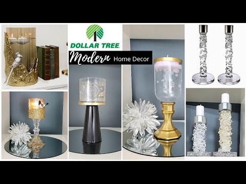 High End Dollar Tree DIY Candle Holders || Dollar Tree Home Decor Ideas