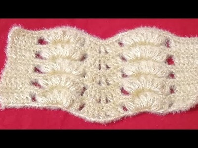 How to make a gorgeous crochet pattern for cardiga. shawl